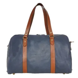 Túi Du Lịch Medici Of Florence Calfskin 1001-2 DL MED100D9EE824 Màu Xanh Denim
