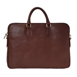 Túi Xách Đựng Laptop Medici Of Florence Calfskin 110 Heritage Brown MED110HC5B244 Màu Nâu Đậm