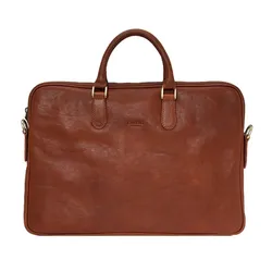Túi Xách Đựng Laptop Medici Of Florence Calfskin110 Rust MED110RA94B91 Màu Nâu