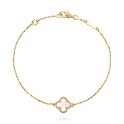 Vòng Đeo Tay Nữ Van Cleef & Arpels Sweet Alhambra Bracelet VCARF68800 Màu Vàng