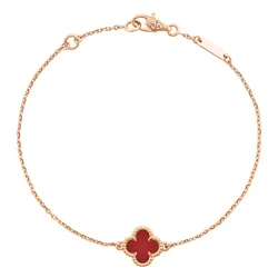 Vòng Đeo Tay Nữ Van Cleef & Arpels Sweet Alhambra Bracelet VCARN59K00 Màu Vàng Hồng