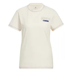 Áo Phông Nữ Adidas Sports Statement Short Sleeve Tshirt IC1647 Màu Be Size S