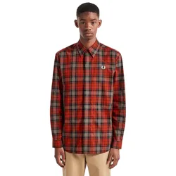 Áo Sơ Mi Nam Fred Perry Bold Tartan Shirt Kẻ Phối Màu Size S