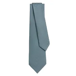 Cà Vạt Nam Hermès Faconnee New H Tie Ciel Découvert Rộng 7cm Màu Xanh Xám
