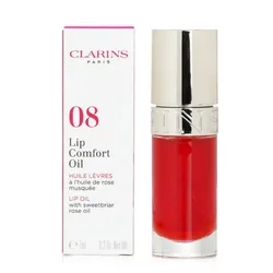 Dầu Dưỡng Ẩm Căng Mọng Môi Clarins Lip Comfort Oil 08 Strawberry Màu Đỏ 7ml (Hàng Công Ty)