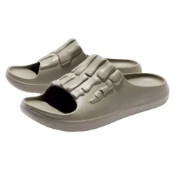 Dép Nam Boohooman Khung Xương BMM75678 Màu Xám Size 41