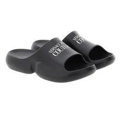 Dép Versace Jeans Couture Slippers 74YA3S8A Màu Đen Size 39
