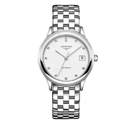 Đồng Hồ Nam Longines Flagship L4.774.4.27.6 Màu Bạc Trắng
