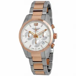Đồng Hồ Nam Longines Conquest Classic L2.786.5.76.7 Màu Bạc Phối Vàng Hồng