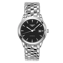 Đồng Hồ Nam Longines Flagship L4.974.4.52.6 Màu Bạc Đen