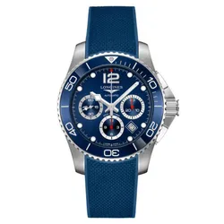 Đồng Hồ Nam Longines Hydroconquest L3.883.4.96.9 Màu Xanh