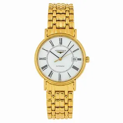 Đồng Hồ Nam Longines L4.921.2.11.8 Màu Vàng Gold