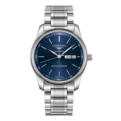 Đồng Hồ Nam Longines Master Collection L2.910.4.92.6 Màu Bạc Xanh Navy
