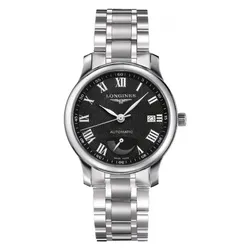 Đồng Hồ Nam Longines Master Collection Stainless L2.708.4.51.6 Màu Bạc Đen