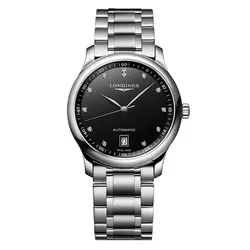 Đồng Hồ Nam Longines Master L2.628.4.57.6 Màu Bạc Đen