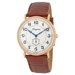 Đồng Hồ Nam Longines Presence Heritage L4.785.8.73.2 Màu Nâu Trắng