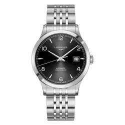 Đồng Hồ Nam Longines Record Collection L2.821.4.56.6 Màu Bạc Đen