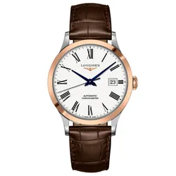 Đồng Hồ Nam Longines Record L2.820.5.11.2 Màu Nâu