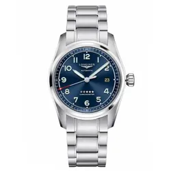 Đồng Hồ Nam Longines Spirit L3.810.4.93.6 Màu Xanh Bạc