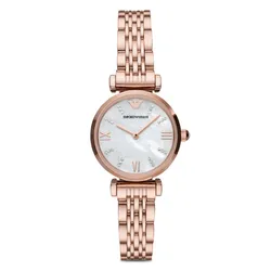 Đồng Hồ Nữ Emporio Armani Gianni T-Bar AR11316 Màu Vàng Hồng