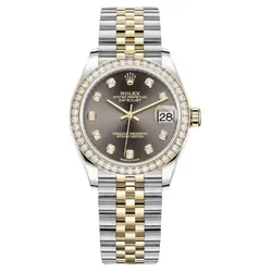 Đồng Hồ Nữ Rolex Datejust 278383RBR Màu Xám Bạc