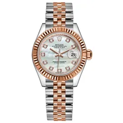 Đồng Hồ Nữ Rolex Lady Datejust 279171 Màu Demi (Vàng Hồng – Bạc)