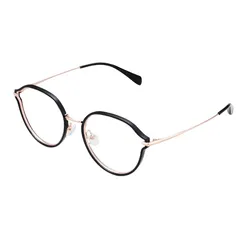 Gọng Kính Nữ Bolon BH6005 B12 Màu Đen - Vàng Hồng