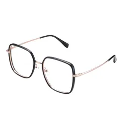 Gọng Kính Nữ Bolon BJ6092 B10 Màu Đen - Vàng Hồng