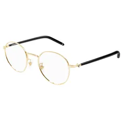 Kính Mắt Cận Nam Montblanc MB0273O 001 Eyeglasses Màu Đen Vàng