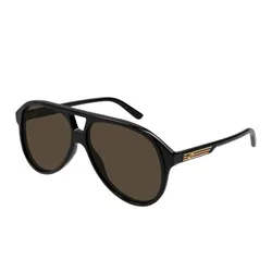 Kính Mát Gucci Sunglasses GG1286S-001 59mm Màu Nâu Đen