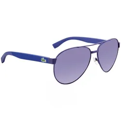 Kính Mát Lacoste Purple Aviator Sunglasses L185S 424 60 Màu Xanh Phối Tím
