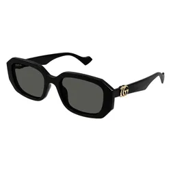 Kính Mát Nữ Gucci Rectangle Sunglasses GG1535S Màu Đen