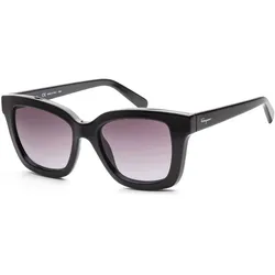 Kính Mát Nữ Salvatore Ferragamo Square Sunglasses SF955S 001 53 Màu Đen