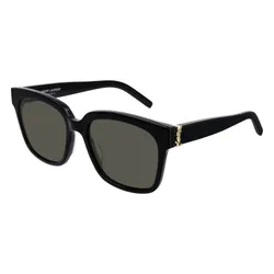 Kính Mát Unisex Yves Saint Laurent  YSL Grey Sunglasses SL M40 003 Màu Đen Xám