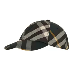 Mũ Burberry Bias Check Baseball Cap Màu Rêu Size S