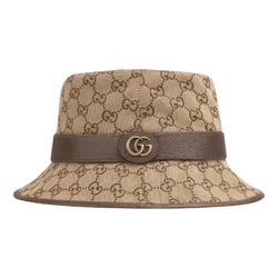 Mũ Gucci Bucket GG 576587 4HG62 2564 Hat Màu Nâu Size L