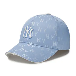 Mũ MLB Classic Monogram Structure Ball Cap New York Yankees 3ACPM014N-50SBD Màu Xanh Blue