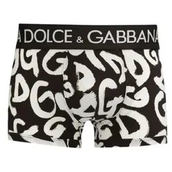 Quần Lót Nam Dolce & Gabbana D&G M4D35J FSEH4 Màu Đen Trắng Size 4