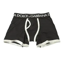 Quần Lót Nam Dolce & Gabbana D&G M4E85J FUGHH Màu Đen Phối Trắng Size 3