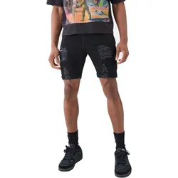 Quần Short Nam Boohooman BMM73531 Màu Đen Size 30