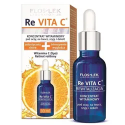 Tinh Chất Floslek Re Vita C Rewitalizacja Koncentrat Witaminowy Hỗ Trợ Làm Sáng Và Trẻ Hóa Da 30ml