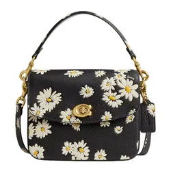 Túi Đeo Chéo Nữ Coach Cassie Crossbody Bag With Floral Print CR663 Màu Đen