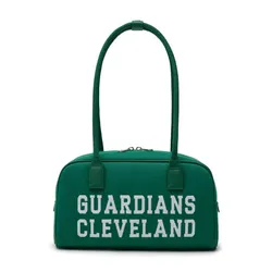 Túi Đeo Vai MLB Varsity Jacquark Square Shoulder Bag Cleveland Guardians Green 3ABQL014N-45GNS Màu Xanh Lá