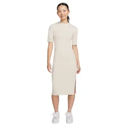 Váy Suông Nữ Nike Sportswear Essential Midi Dress DV7879-104 Màu Trắng Kem Size S