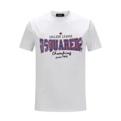 Áo Phông Nam Dsquared2 Tshirt S74GD1258 D20014 100 Màu Trắng Size M