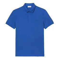 Áo Polo Nam Lacoste Regular Fit Stretch Cotton Piqué PH5522 KXB Màu Xanh Blue Size 2