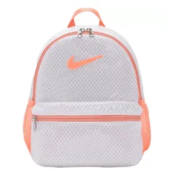 Balo Nike Brasilia JDI Kids' Mini Backpack DH6864-693 Màu Trắng Cam