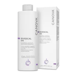 Dầu Gội Hỗ Trợ Làm Sạch Da Đầu Dành Cho Da Gàu Canova Rivescal DS Soothing Shampool 200ml