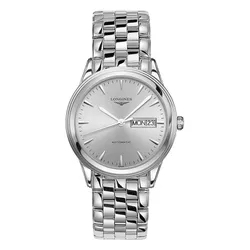 Đồng Hồ Nam Longines Flagship L4.899.4.72.6 Màu Bạc