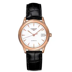Đồng Hồ Nam Longines Flagship Watch L4.774.8.22.2 Màu Đen